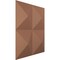 Ekena Millwork 11 7/8in. W x 11 7/8in. H Tirana EnduraWall Decorative 3D Wall Panel Covers 0.98 Sq. Ft. WP12X12TICAC - alternate 5
